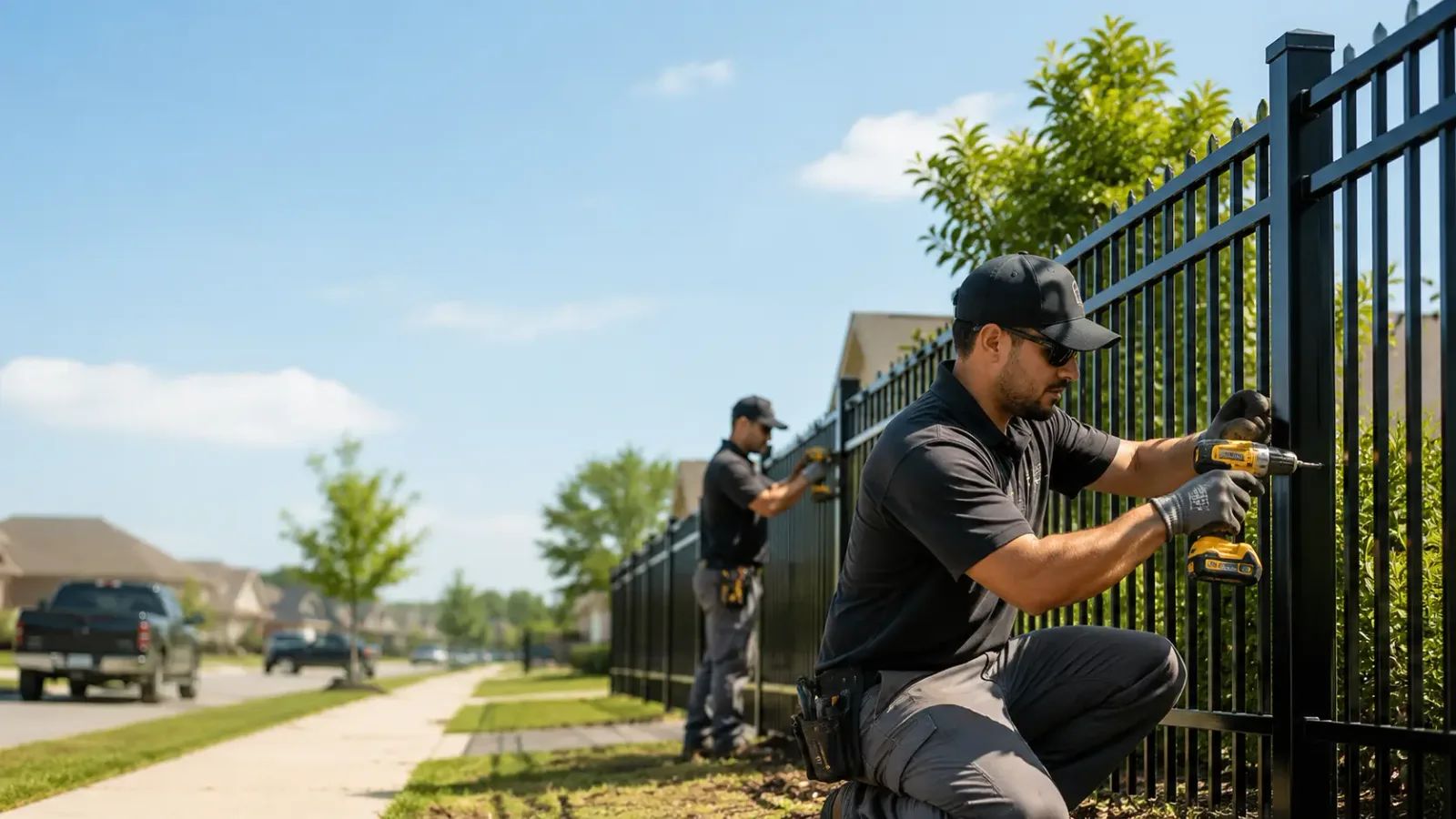 Metal Fence Installation in Kelly, LA